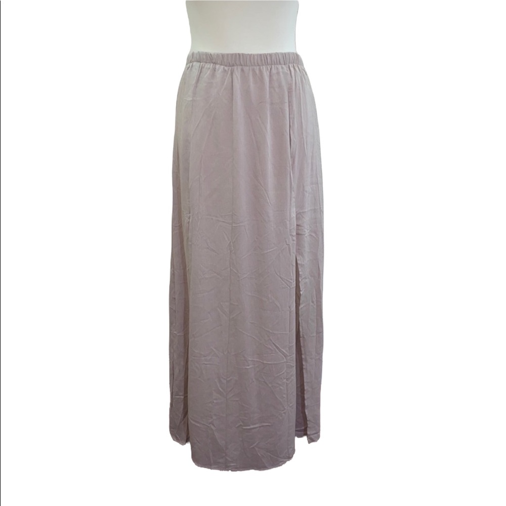 NWOT Sage the Label Maxi Skirt Beige Size Medium